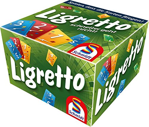 Schmidt Spiele 01201 - Ligretto verde [importado de Alemania]