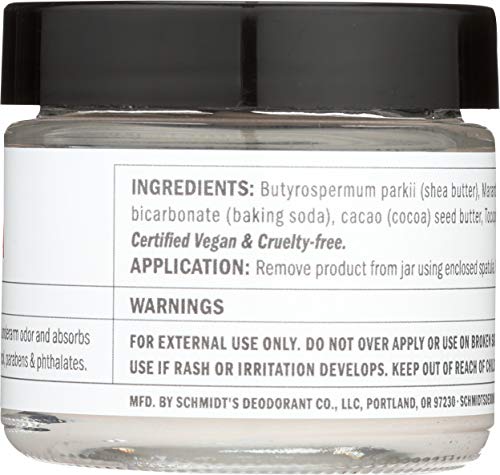 Schmidt's Deodorant - Desodorisante natural Rose + vainilla - 2 oz.