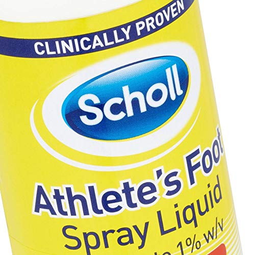 Scholl de atleta Pie Tratamiento Spray 150 ml- Paquete 2