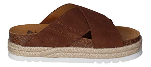 Scholl Sandalias con cuña malindy Cross Marrón 40