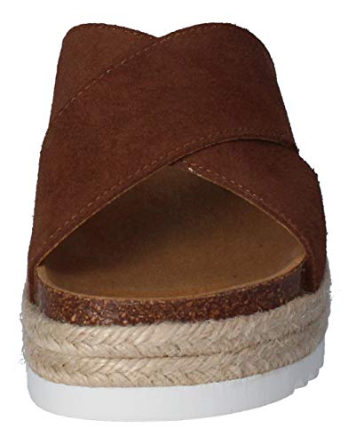 Scholl Sandalias con cuña malindy Cross Marrón 40