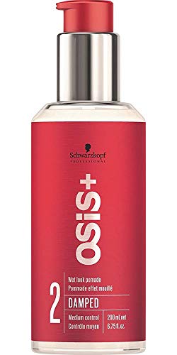 Schwarzkopf Professional Osis Damped Wet Look Pomade Tratamiento Capilar - 200 ml