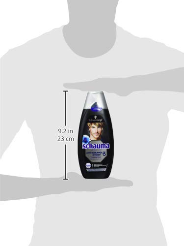 Schwarzkopf Schauma - Champú anticaspa intensivo (1 x 400 ml)