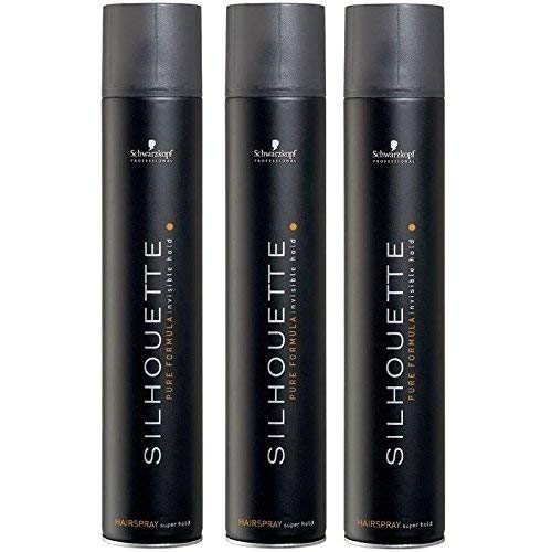Schwarzkopf - Silhouette - Laca para el cabello, 750 ml, 3 unidades