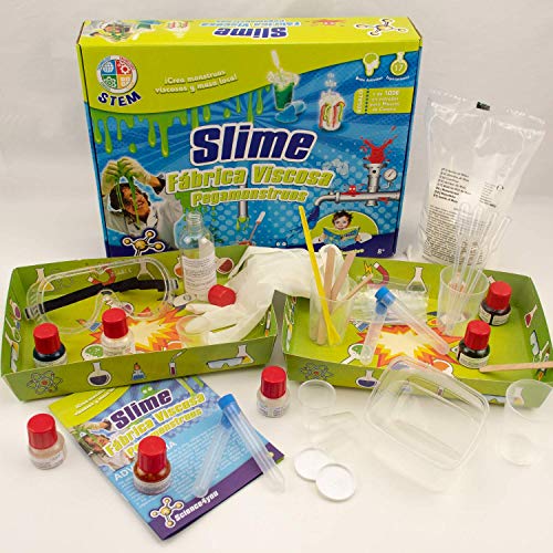 Science4you Fábrica de los pegamonstruos - Slime - Juguete científico y educativo