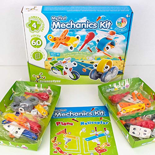 Science4you-Mi Mi primer kit de mecánica, juguete educativo y cientifico, Multicolor (80002084) , color/modelo surtido
