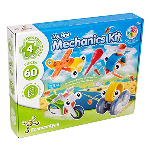 Science4you-Mi Mi primer kit de mecánica, juguete educativo y cientifico, Multicolor (80002084) , color/modelo surtido