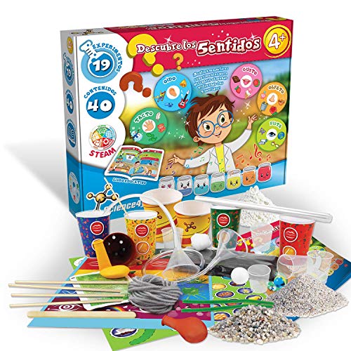 Science4you-Science4you – Descubre Los 5 Sentidos – Juguete Científico y Educativo, Multicolor, 4 Años (80002461)