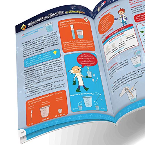 Science4you-Super Kit de Ciencias de El Hormiguero – Juguete Científico y Educativo-60 Experimentos y un Libro Educativo, Regalo Original para Niños de 8 Años y más (80002755)