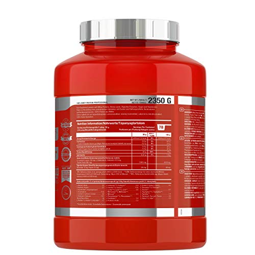 Scitec Nutrition Whey Protein Professional Proteína Limón, Tarta de Queso - 2350 g