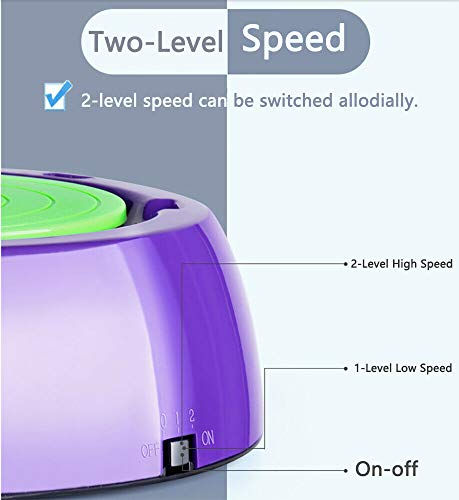 SEAAN Máquina de Cerámica para Niños DIY Kit de Artesanía Niños y Principiantes de Rueda de Cerámica Máquina de Alfarería Juguetes Educativos Kit de Juguetes de Bricolaje