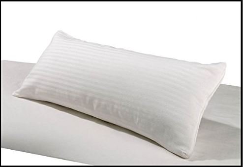 Seasons, Almohada Extrasuave de Fibra para Niños, Antiácaros, Doble Funda, baja altura, 90 cm