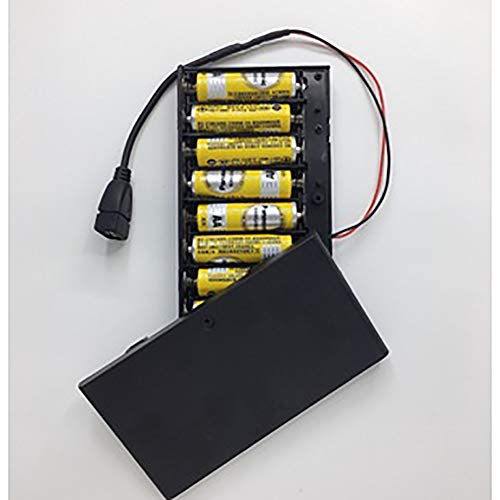 Secador de pelo plegable, motor CC, con compartimento para batería, cable USB, azul/morado