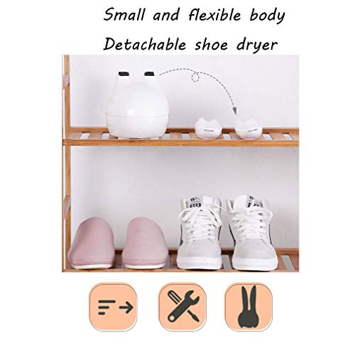Secadora De Zapatos Inteligente para El Hogar, Secador De Guantes Portátil, Calentamiento A Temperatura Constante De Bajo Decibelio Y Bajo Decibelio Adecuado para Todo Tipo De Zapatos