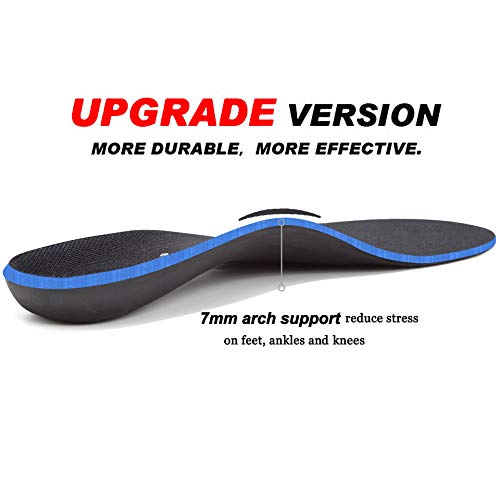 SEIGNEER Plantillas Fascitis Plantar, Inserto para pies planos, Plantillas ortopédicas, para Ayudar A Reducir el Dolor en el Talón Rodilla/Dolor de Espalda y Tendinitis de Aquiles