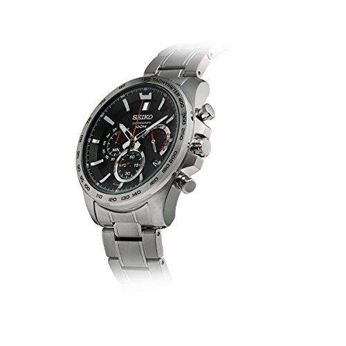 Seiko Reloj Cronógrafo para Hombre de Cuarzo con Correa en Acero Inoxidable SSB299P1