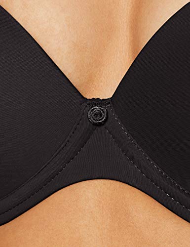 Selene Sujetador Carlota con Aros Doble Push Up Negro 80B