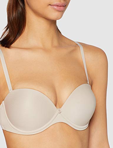 Selene Sujetador Carlota con Aros Doble Push Up Tierra 100B
