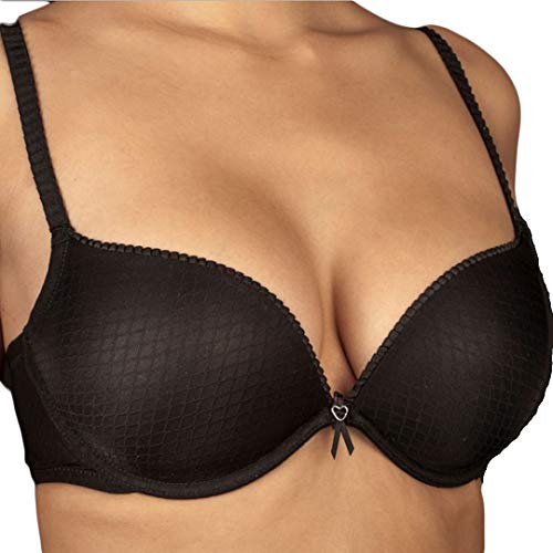 Selene Sujetador Copa C con Push up Zaira C - Negro, 100