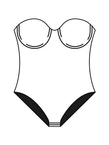 Selmark Body Espalda Descubierta Copa B 10555 B - Tierra, 85