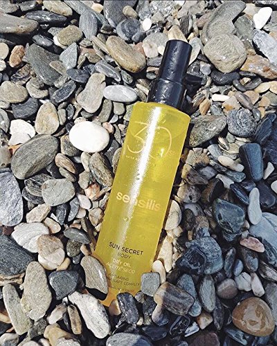 Sensilis Sun Secret - Aceite Seco con SPF30, Protector Solar Corporal y Potenciador del Bronceado - 200 ml