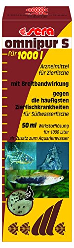 Sera (02170 omnipur S - Arzneimittel mit Breitbandwirkung gegen Die häufigsten Zierfischkrankheiten im Süßwasser Aquarium