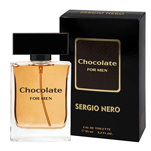 SERGIO NERO • CHOCOLATE Eau de Toilette/Agua de tocador para hombres frasco de 95 ml (3.2 fl.oz.) • Fragancia Dulce Golosa de Hombre