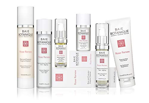 Sérum Anti Edad para la Cara 30ml- Ácido Hialurónico Botánico, Agua de Rosas, Absoluto de Rosa, Aceite de semilla de rosa mosqueta, Ácido Glicólico - Premiado - 98% Natural, 80% Orgánico