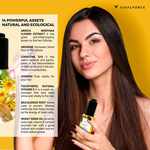 Serum cabello I Cebolla, Saw Palmetto y 14 Activos Naturales I Anticaida y crecimiento cabello natural. Complemento champu de cebolla. Alternativa natural al minoxidil pelo hombre y mujer