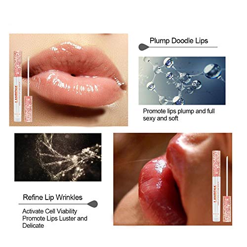 Serum para el cuidado de los labios, mejora la elasticidad del labio, el labio atractivo, la antiadherente