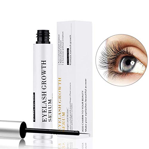 Sérum Potenciador de Pestañas para el Crecimiento de Pestañas Densas, Potentes y Largas Sérum Potenciador de Pestañas las 3 a 6 Semanas, 5 ml (0.17 FL.oz)