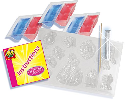 SES Creative Glitter Dreams-Moldear jabones de Brillantina SES, Multicolor (14124)