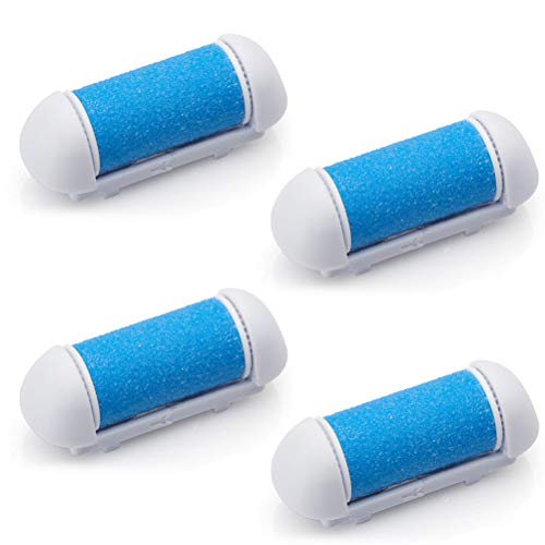 [Set de 4] Canwn Extrarugosos Rodillos Lijadores para Ultratec Eliminador de Callos Iheyfilly,Anself Aparatos Eléctricos de Pedicura,Jata LD85B Pedicura Eléctrico Bedee