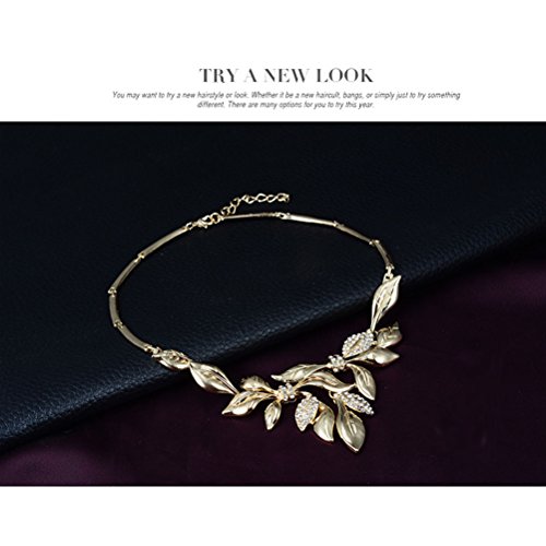 Set de boda Pixnor con collar, pulsera, anillo, pendientes