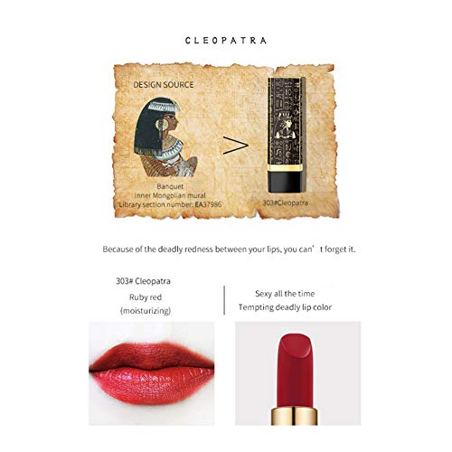 Set de pintalabios mate de Onkessy Kit de pintalabios de terciopelo hidratante, liso e impermeable Adecuado como regalo para esposa y novia