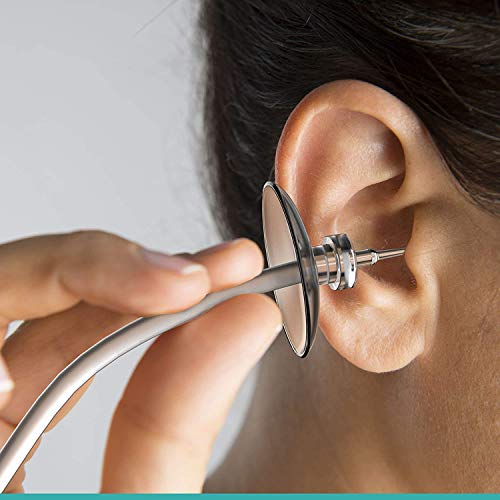 Set para Limpiar Oídos, Frasco 500 ml + Jeringa Grande y Conos para los Oídos + Gotas de Aceite de Oliva 100 %, Kit de Limpieza de Oídos de Medi Grade, Elimina Tapones de Oídos en Adultos y Niños