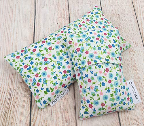 Set Saquito térmico anti cólicos (extra-pequeño para recién nacidos y normal) (Flores)