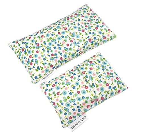 Set Saquito térmico anti cólicos (extra-pequeño para recién nacidos y normal) (Flores)