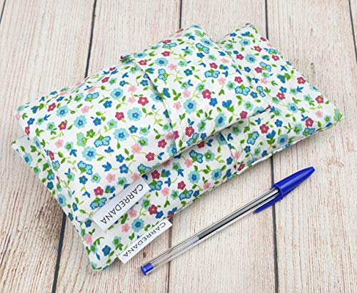 Set Saquito térmico anti cólicos (extra-pequeño para recién nacidos y normal) (Flores)