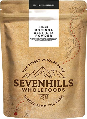 Sevenhills Wholefoods Bio Moringa Oleifera en polvo 250g