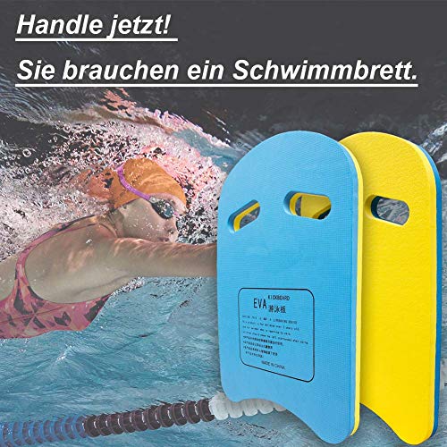 SeWooo - Tabla de natación Unisex, Ideal para niños y Adultos, para Ejercicios de natación y Entrenamiento y Acuario Deportivo
