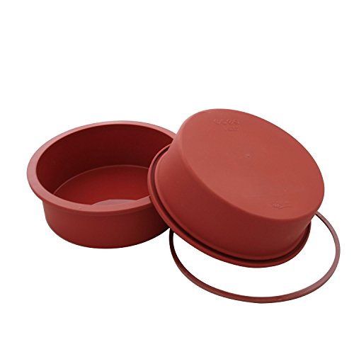 SFT180 Molde de Silicona Redondo, Color Terracota