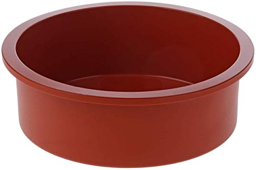 SFT180 Molde de Silicona Redondo, Color Terracota