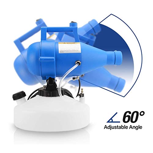 Sgxpjj Eléctrico Nebulizador Pulverizador Portátil ULV Pulverizador Electrostático Casa y Comercial Nebulizador Máquina for Interior Al Aire Libre