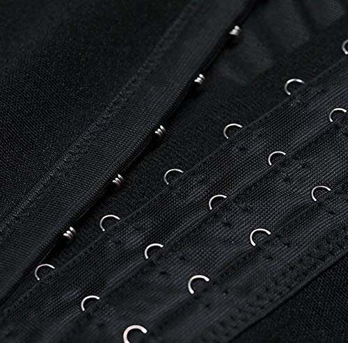 SHANGLY Hombres Fajas Ginecomastia Chaleco de compresión Ocultar Cofre Moobs Lesbianas Camisetas Ropa Interior,White,XL