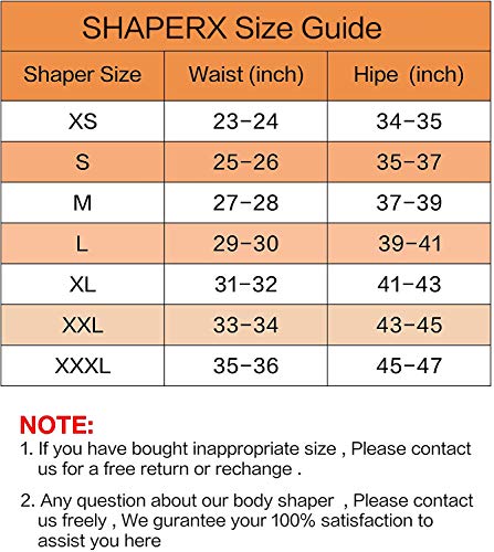 SHAPERX Bodysuit Body Shaper Adelgazante Underbust Moldeadora Reductora Abdomen Transpirable Shapewear para Bajar Peso,UK-DT7095-Black-New-L