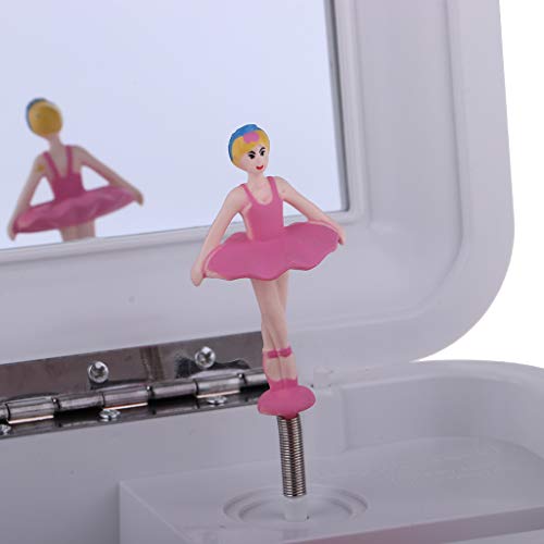 sharprepublic "For Elise Piano Meldoy Maleta Joyería Caja De Música Mecanismo - Naranja