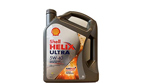 Shell Helix Ultra 5w-40 Aceite de motor totalmente sintético, 5 litros