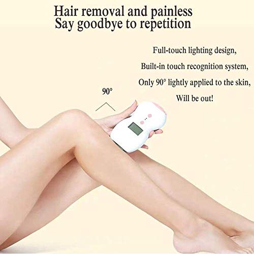 SHENAISHIREN Depiladora Luz Pulsada For La Depilación Permanente del Vello Visible En Casa con 2 Cabezales: Cuerpo, Cara Y Zonas Precisión