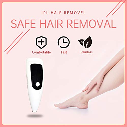 SHENAISHIREN IPL luz pulsada Depiladora, IPL Permanente Dolor de Pelo Gratuito, Pelo Profesional-eliminación del Dispositivo con Pantalla LCD